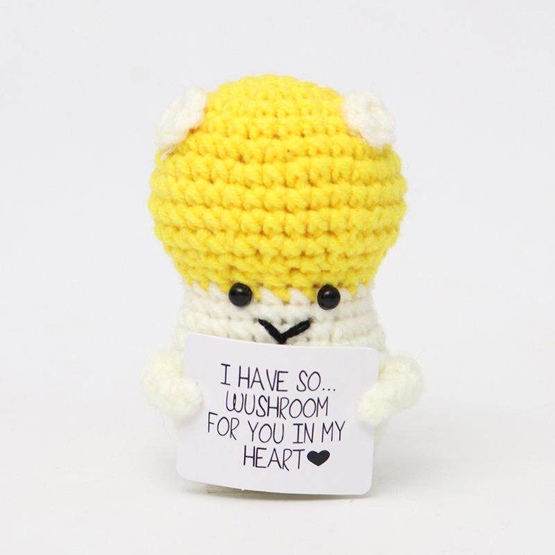 Crocheted toy doll
