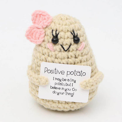 Crocheted toy doll