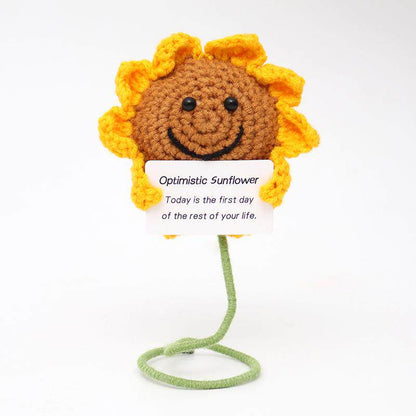 Crocheted toy doll