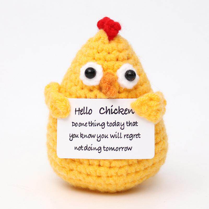 Crocheted toy doll