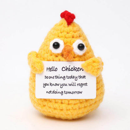 Crocheted toy doll