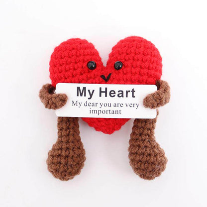 Crocheted toy doll