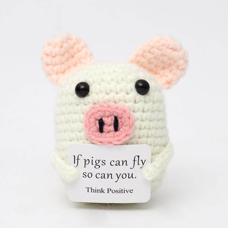 Crocheted toy doll