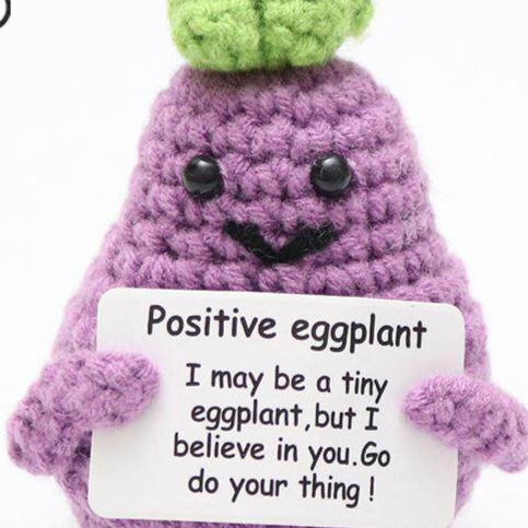 Crocheted toy doll