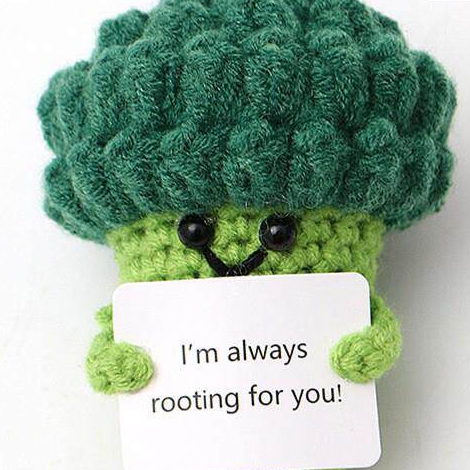 Crocheted toy doll