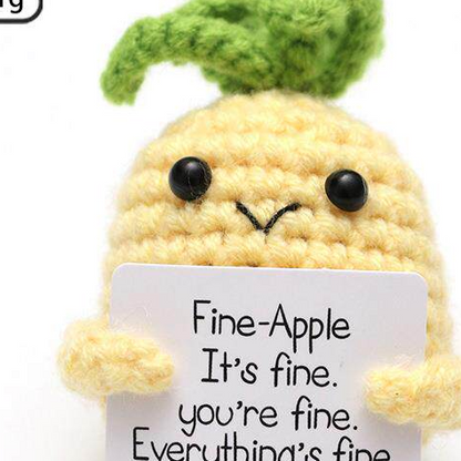 Crocheted toy doll