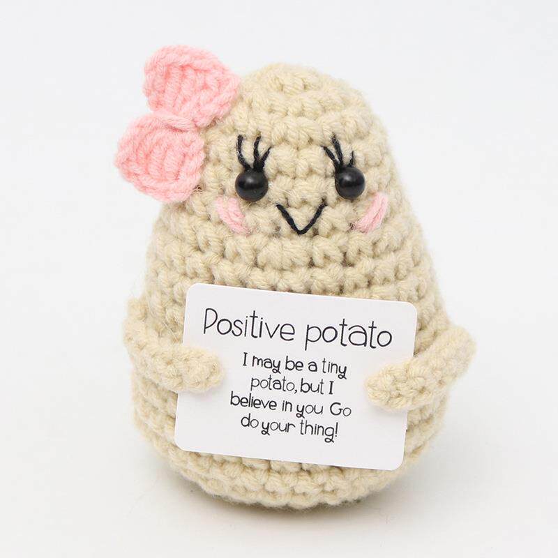 Crocheted toy doll