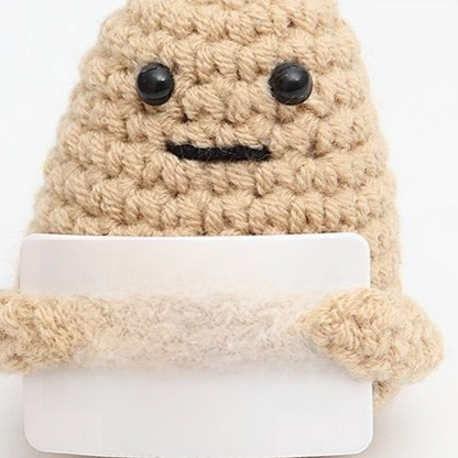 Crocheted toy doll