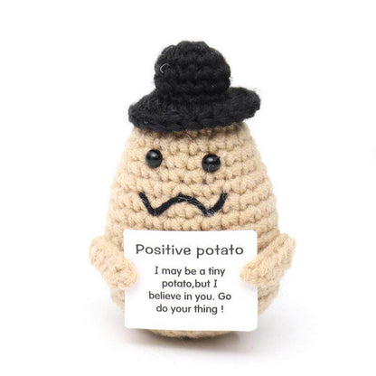 Crocheted toy doll