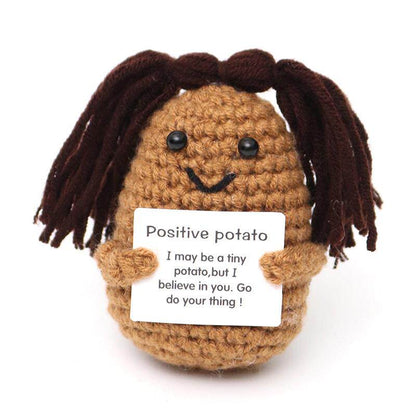 Crocheted toy doll