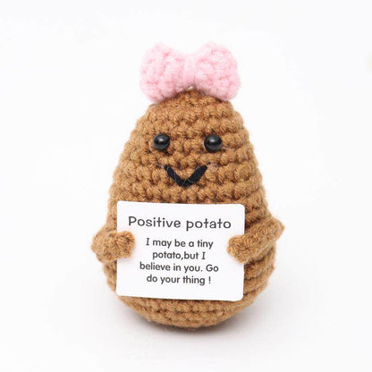 Crocheted toy doll