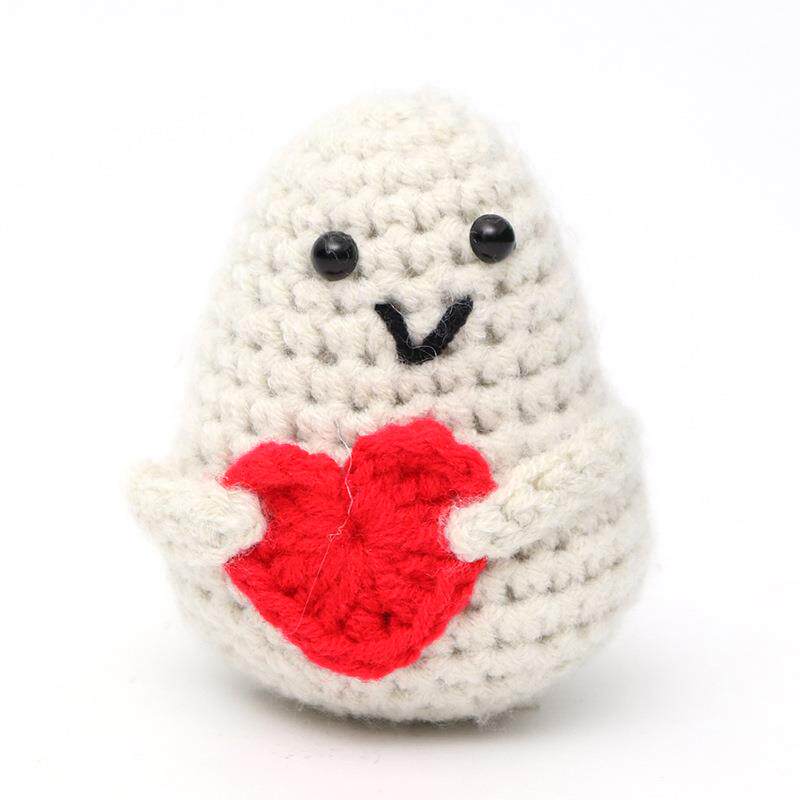 Crocheted toy doll
