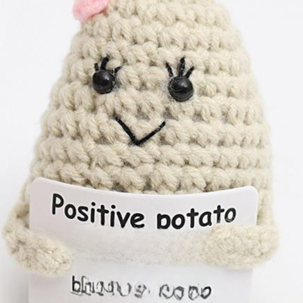 Crocheted toy doll