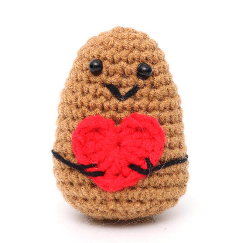Crocheted toy doll