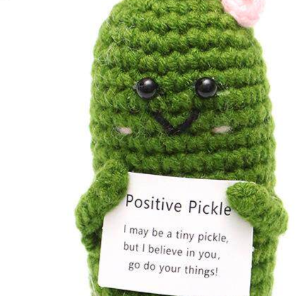 Crocheted toy doll