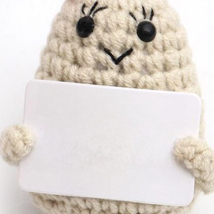 Crocheted toy doll