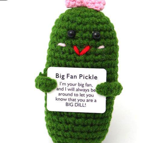 Crocheted toy doll