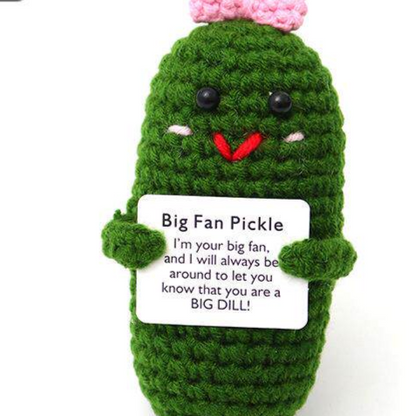 Crocheted toy doll