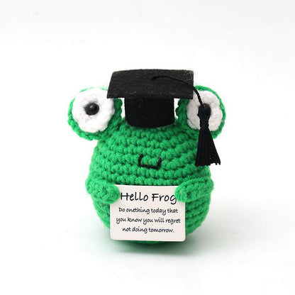 Crocheted toy doll