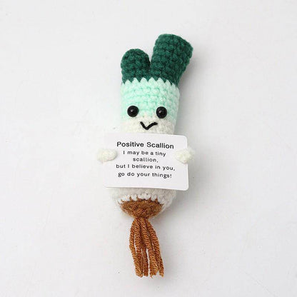 Crocheted toy doll