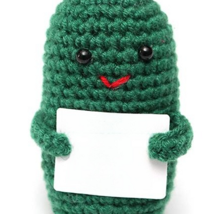 Crocheted toy doll