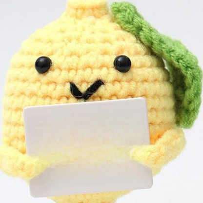 Crocheted toy doll