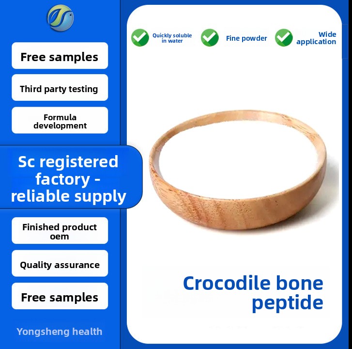 Crocodile bone peptide