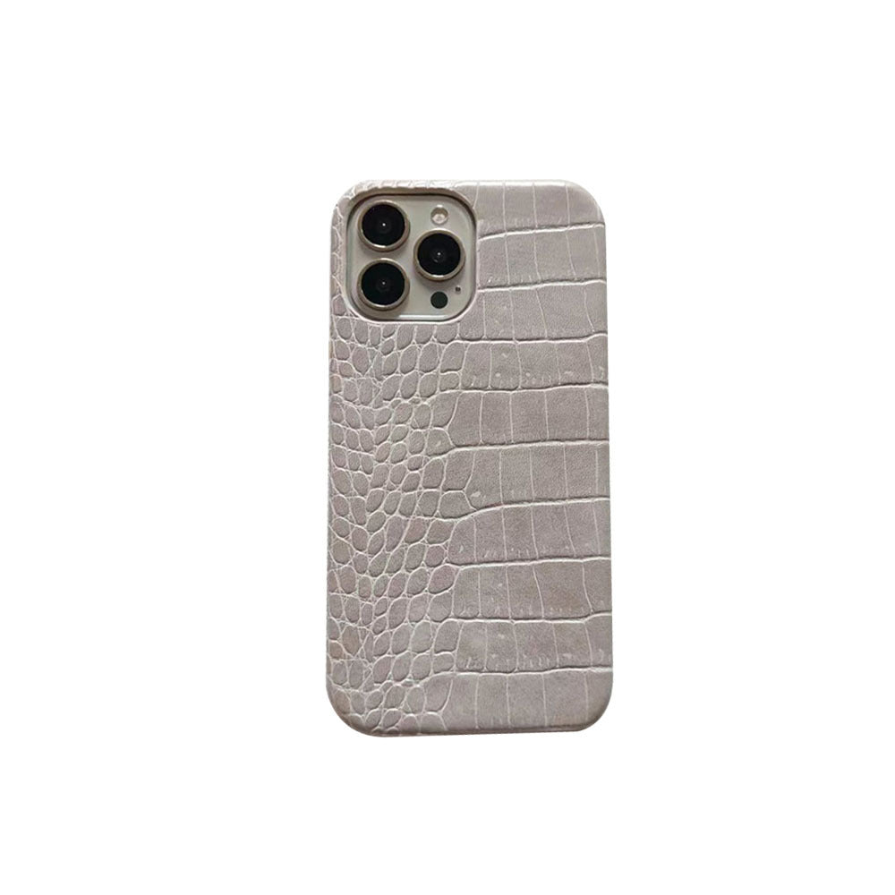 Crocodile-pattern iPhone case