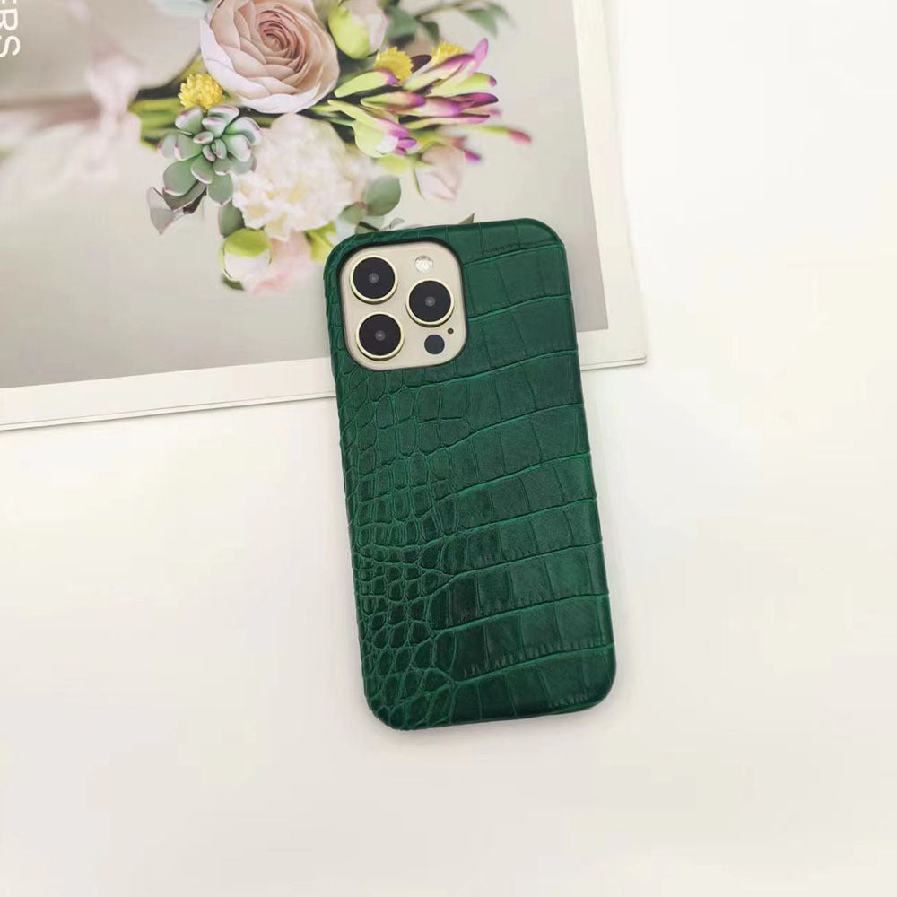 Crocodile-pattern iPhone case