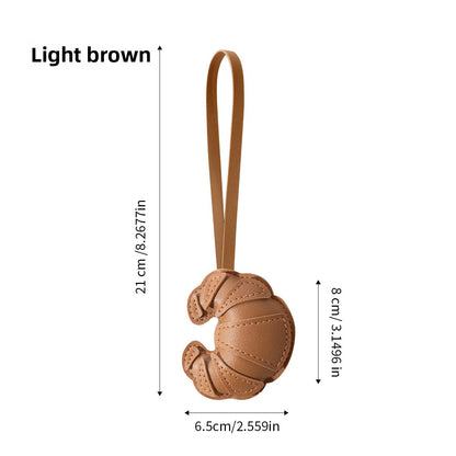 Croissant keychain