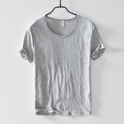 Cropped short-sleeve