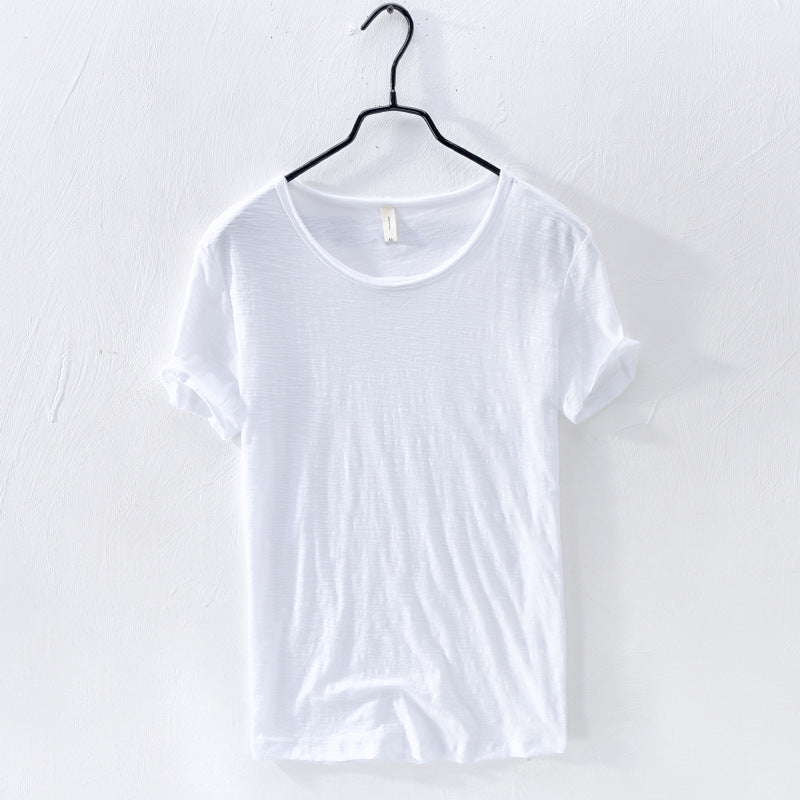 Cropped short-sleeve