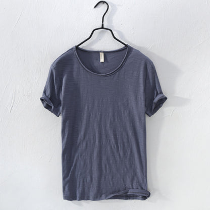 Cropped short-sleeve