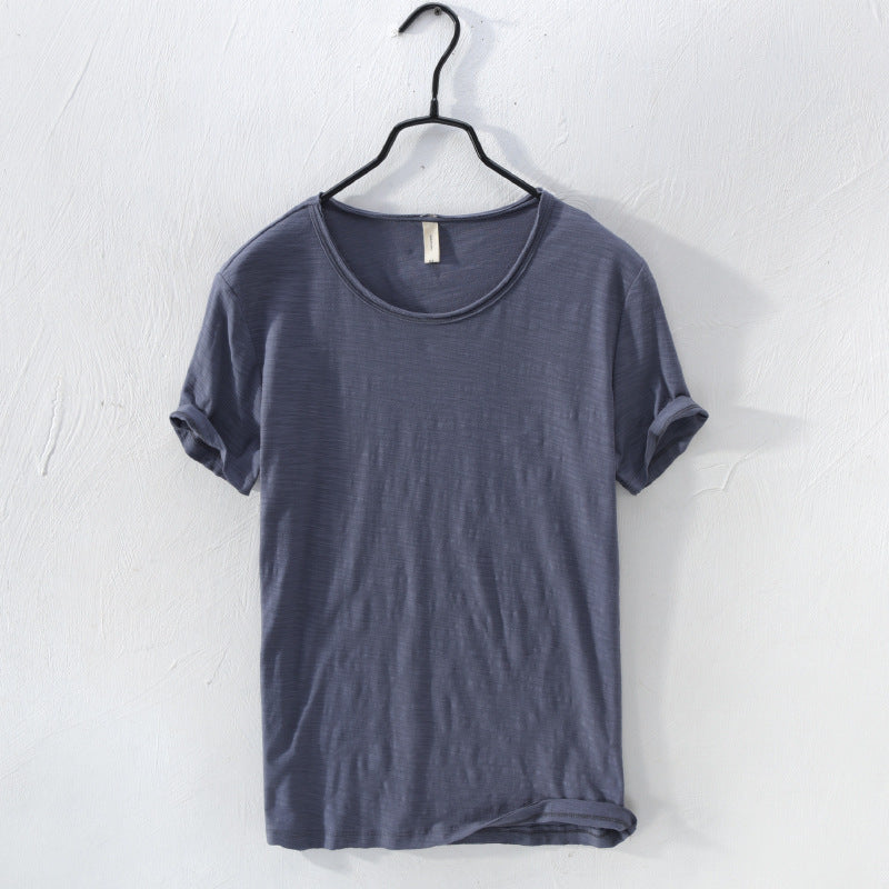 Cropped short-sleeve