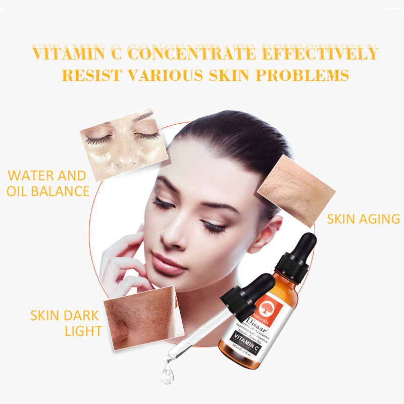 Cross-Border Disaar Vitamin C Essence Facial Hydrating and Brightening Vitamin C Essence Wholesale Facial Serum