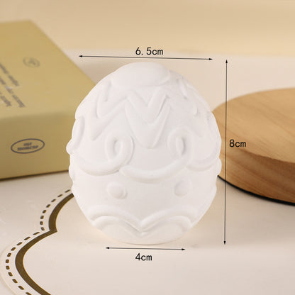 Cross Border Easter Chick Rabbit Egg 3D Plaster Doll Rabbit Storage Can Children DIY Colour