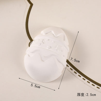 Cross Border Easter Chick Rabbit Egg 3D Plaster Doll Rabbit Storage Can Children DIY Colour