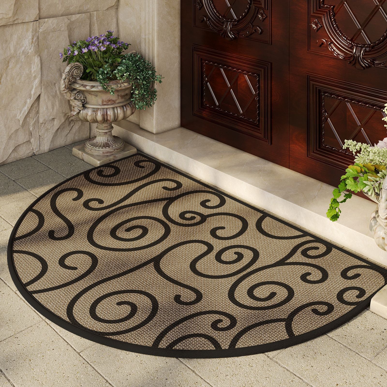 Cross-Border Entrance Door Mats, Household Anti-Slip Mats for Entryways, Door Mats for Large Entrances, Carpets for Entryways, Dirt-Resistant Foot Mats
