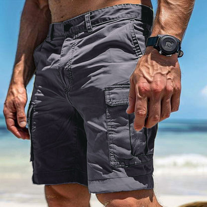Cross-Border European Size Aliexpress Amazon Foreign Trade Best-Selling Workwear Casual Shorts Men's Loose Trendy Five-Point Shorts