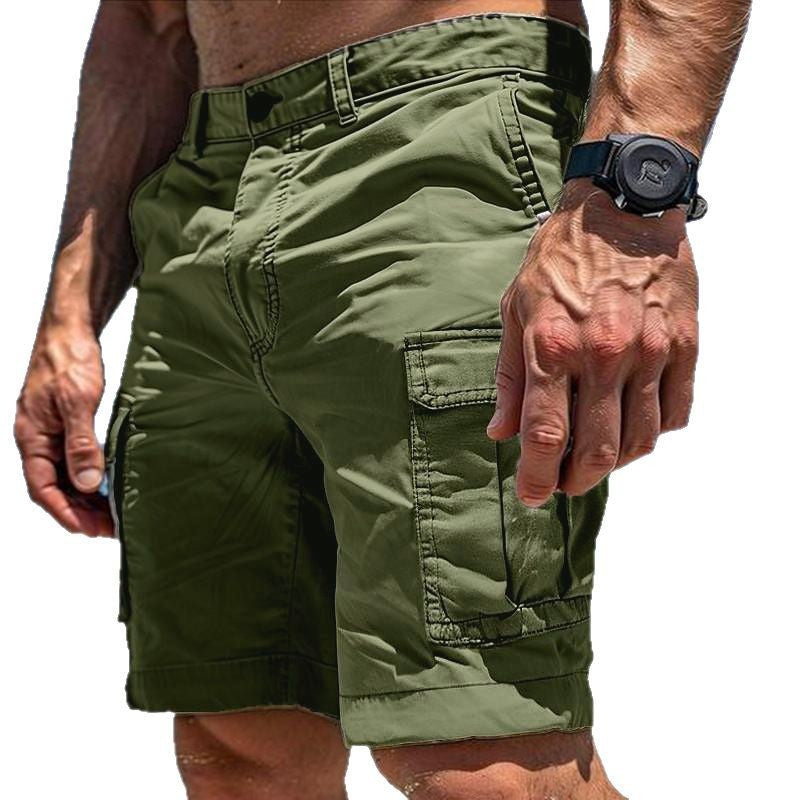 Cross-Border European Size Aliexpress Amazon Foreign Trade Best-Selling Workwear Casual Shorts Men's Loose Trendy Five-Point Shorts