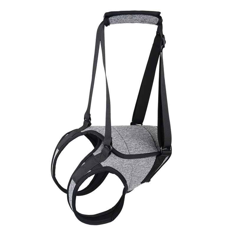 Cross-Border Hot-Selling Dog Harness for Hind Legs, Suitable for Elderly, Disabled, or Injured Dogs, Back-Mounted Traction Belt for Outdoor Use