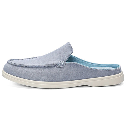Cross-Border Hot-Selling Slip-On Suede Loafers, Slip-On Lazy Shoes, Casual Shoes, Fashionable Beanie Shoes for Men