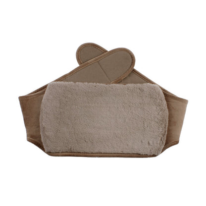 Cross-border in stock 2L water filling hot water bag imitation rabbit plush lengthened waist support filling warm belly PVC warm water bag