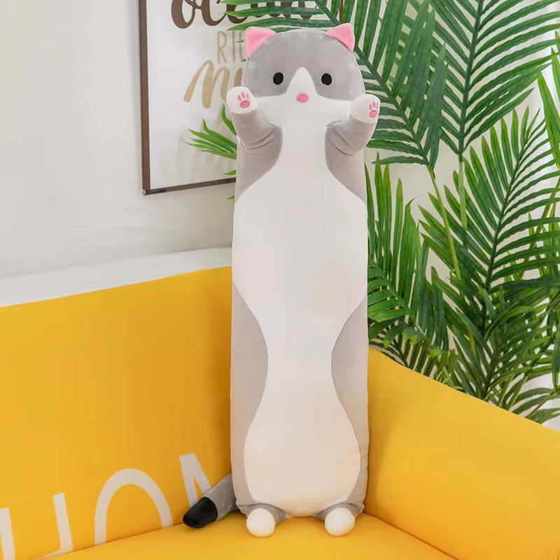 Cross-border Long Cat Pillow Plush Toy
