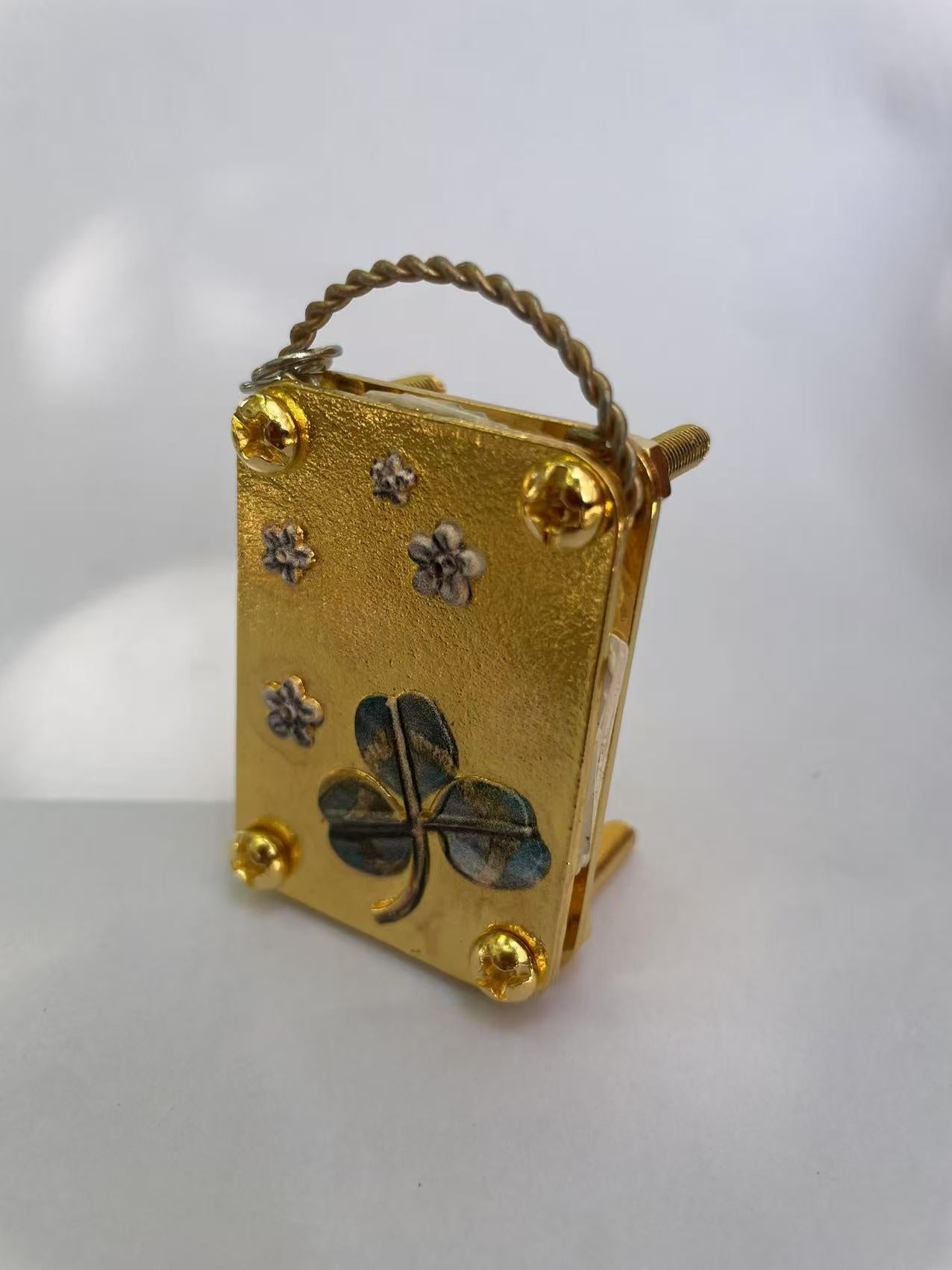 Cross Border Micro Flower Press Creative Metal Handmade Plant Flower Miniature Mini Flower Press Machine