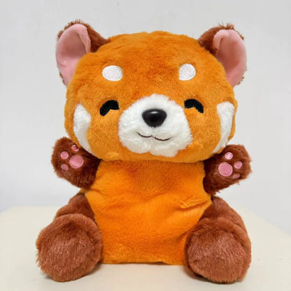 Cross-border New Breathing Bear Plush Toy Little Otter Doll Singing Luminous Baby Sleeping Doll