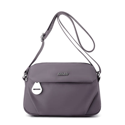 Cross-Border New Fashion Simple Nylon Shoulder Bag Simple Versatile Cross-Body Bag Large Capacity Women's Casual Bag