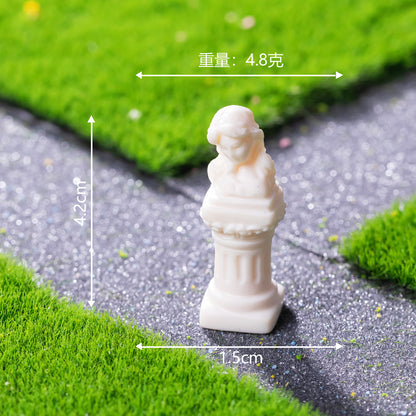 Cross-Border New Product Creative European Garden Courtyard Micro Landscape DIY Landscaping Materials Decoration Accessories Resin Ornaments