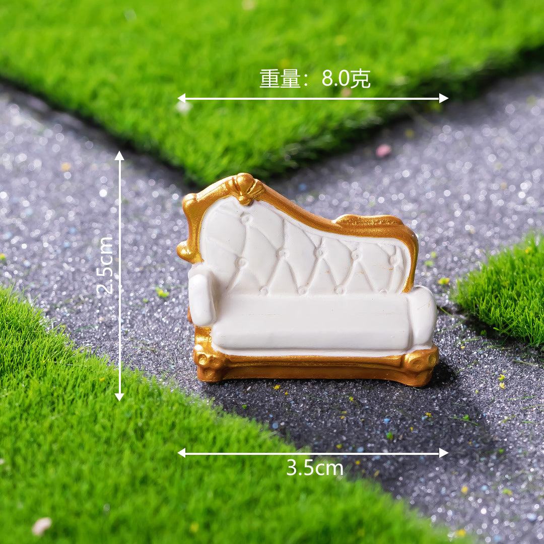 Cross-Border New Product Creative European Garden Courtyard Micro Landscape DIY Landscaping Materials Decoration Accessories Resin Ornaments