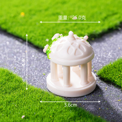 Cross-Border New Product Creative European Garden Courtyard Micro Landscape DIY Landscaping Materials Decoration Accessories Resin Ornaments